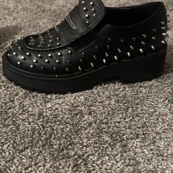 Steve Madden studded chunky loafers - Picture 3 of 5